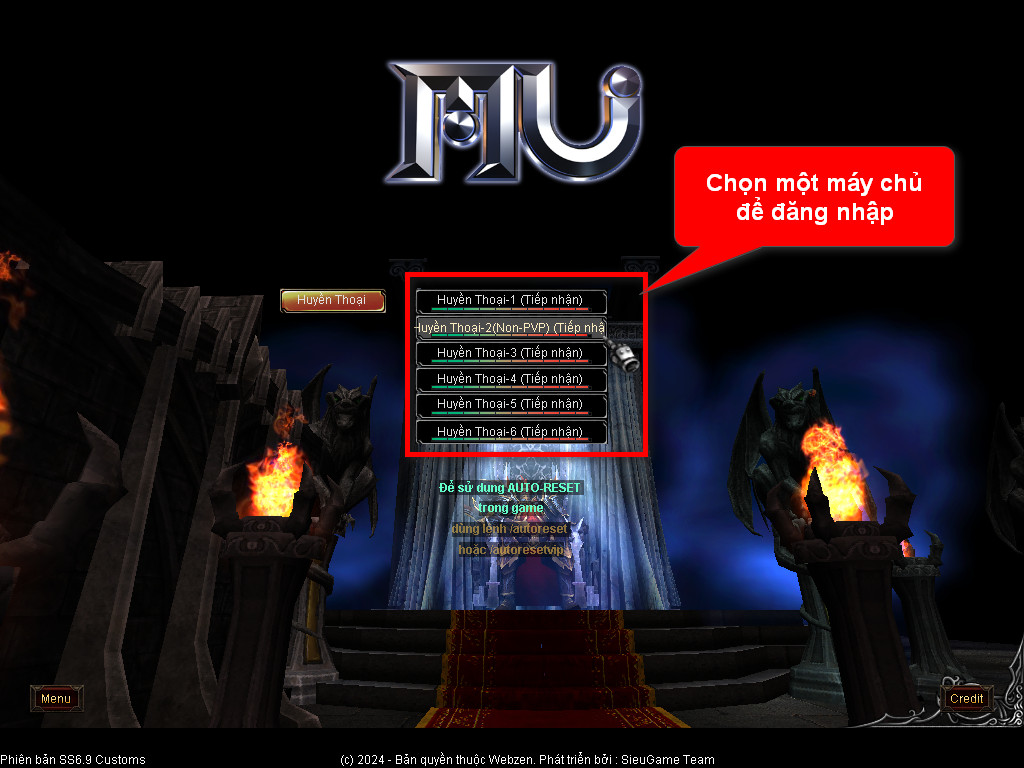 Chức năng chính của Game MU Nét Việt