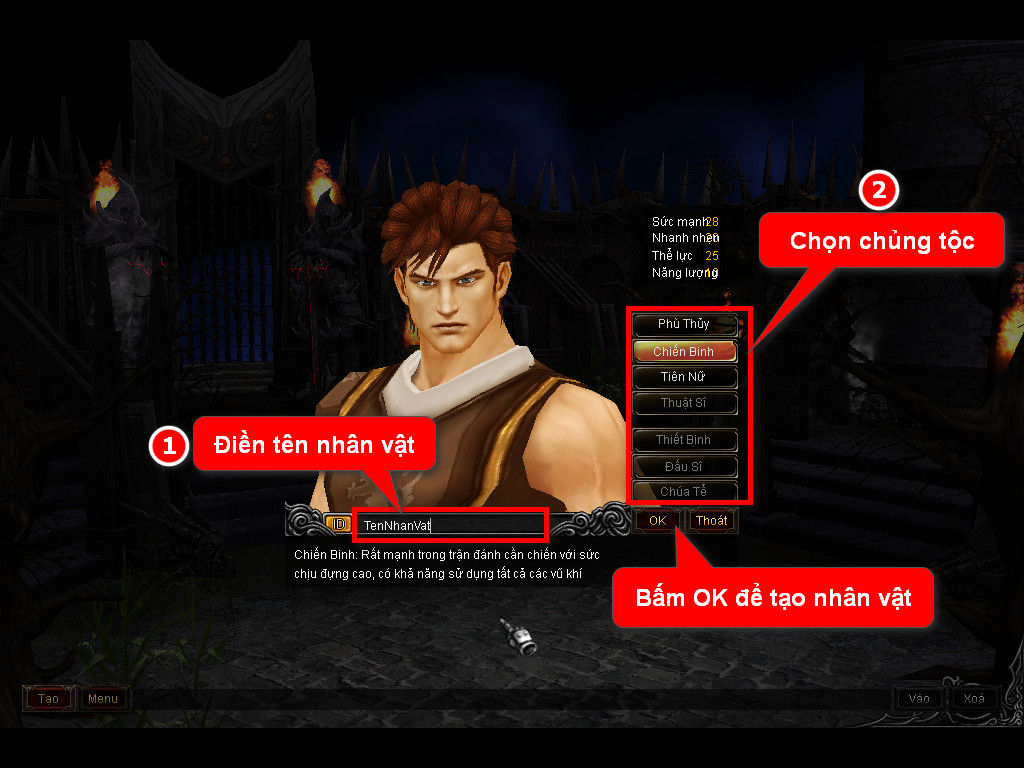 Chức năng chính của Game MU Nét Việt